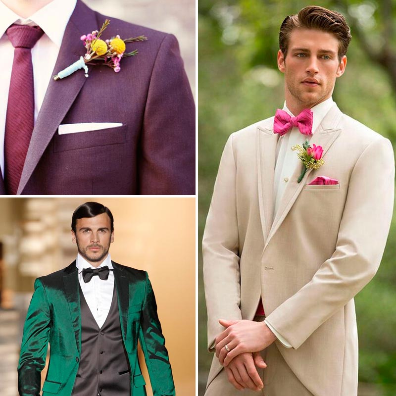Alternativas diferentes para el traje del novio - ¡Olvídate de atuendos clásicos!