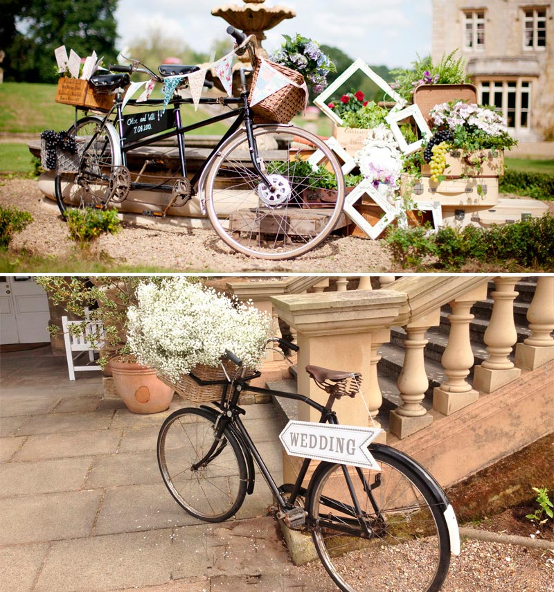 Bicicletas para decorar tu boda. Imagen 2