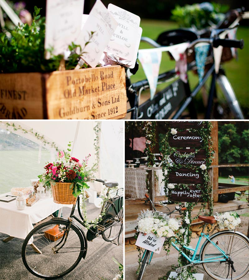 Bicicletas para decorar tu boda. Imagen 3