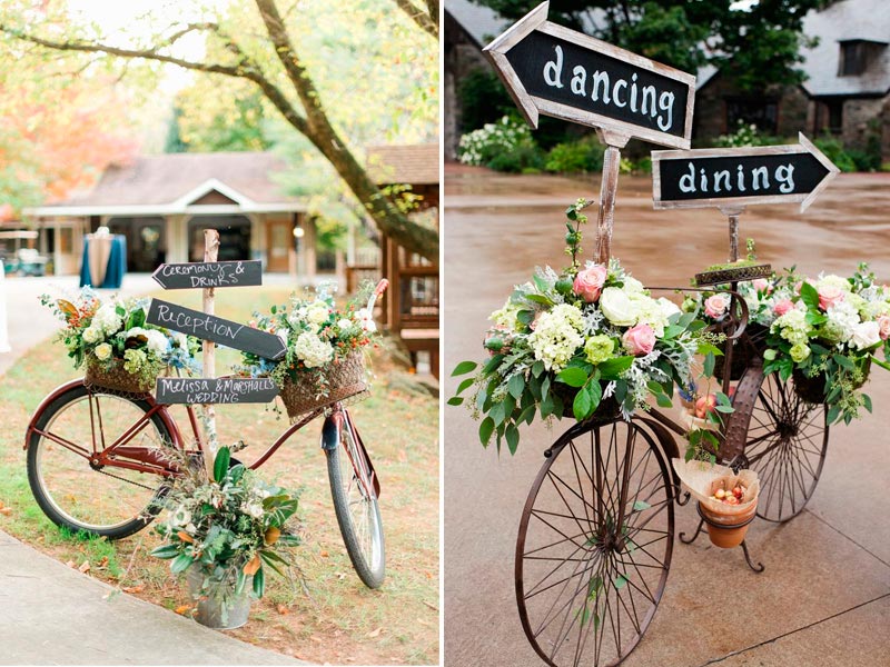 Bicicletas para decorar tu boda. Imagen 4