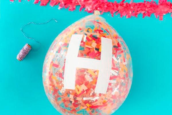 ¿cómo hacer globos rellenos de confetis? Decorativos globos sorpresa