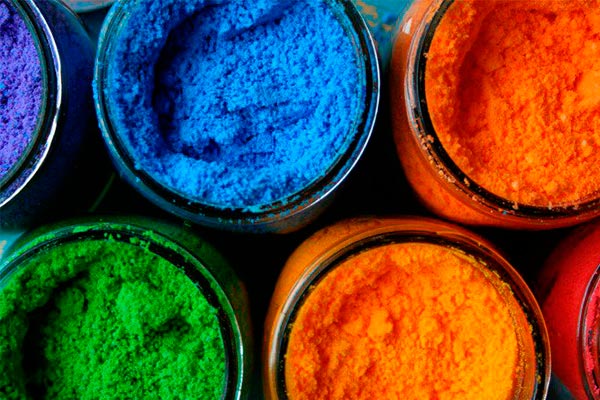 DIY ¿Cómo hacer polvos de colores? - POLVOS HOLI PARA JUGAR