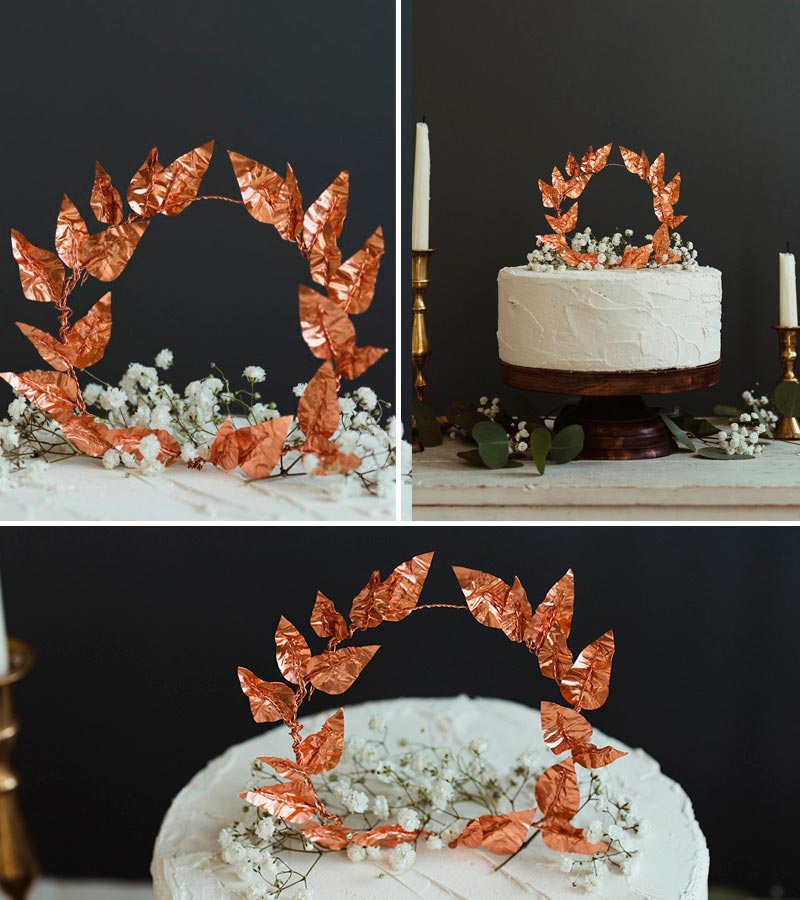 ¿Cómo hacer un adorno para pastel de bodas? Imagen 5