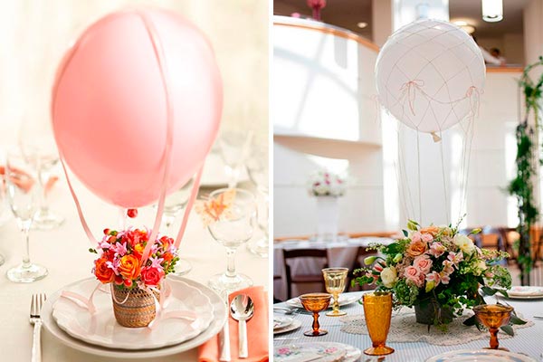 Cómo hacer un centro de mesa en forma de globo - ¡eleva tu arreglo floral a  las alturas!