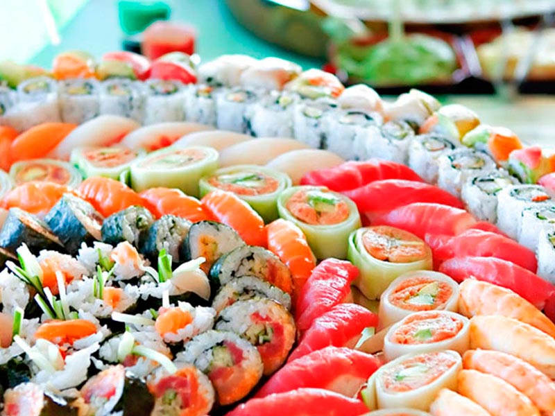 Cómo presentar una estación de sushi para bodas Exóticos sabores japoneses en tu casamiento