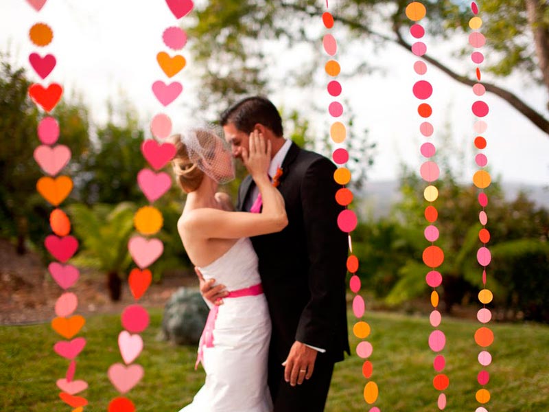 Decoración con corazones para bodas El símbolo más romántico presente en tu día especial 