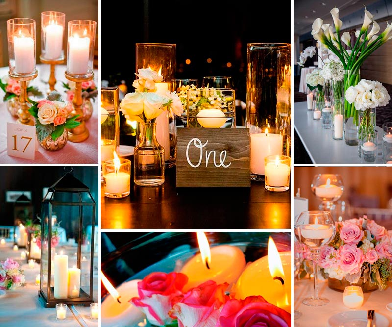 Romántica iluminación en tu fiesta de bodas 3