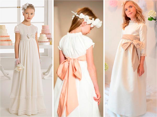 Estilos de vestidos para primera comunión - El vestido ideal para su primera  comunión