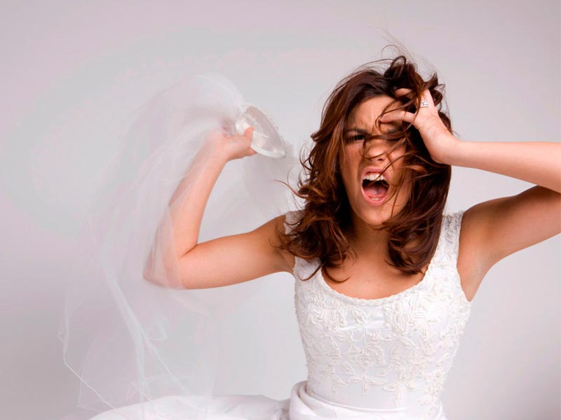 Los errores más comunes de una novia Los pecados capitales que no debes cometer en tu boda