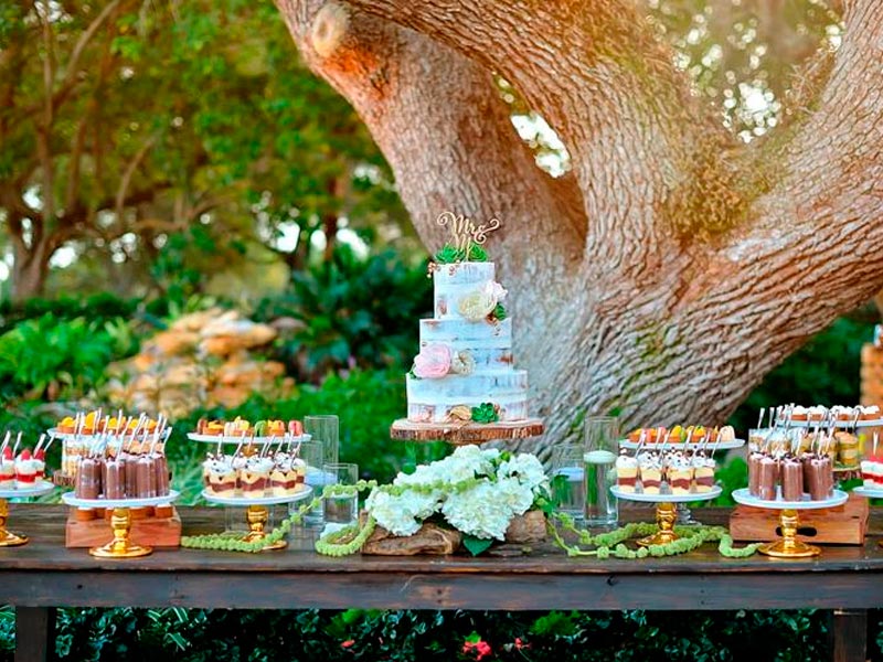 Mini postres para tu boda Prácticos y deliciosos dulces para la ceremonia
