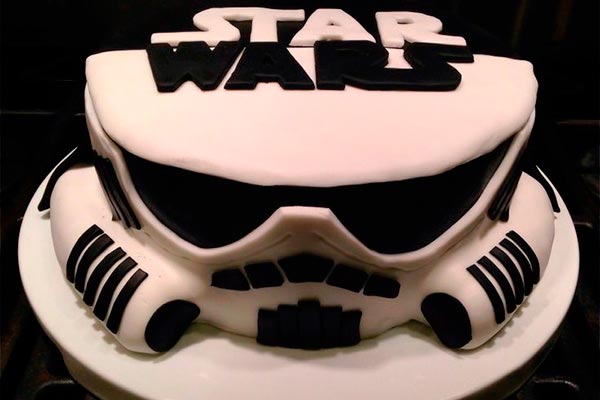 Originales pasteles de star wars - Un pastel con el poder de la fuerza