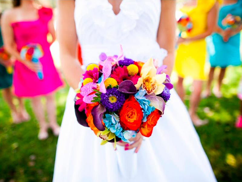 Ramos de novias para cada estación del año Bouquets representativos de cada temporada