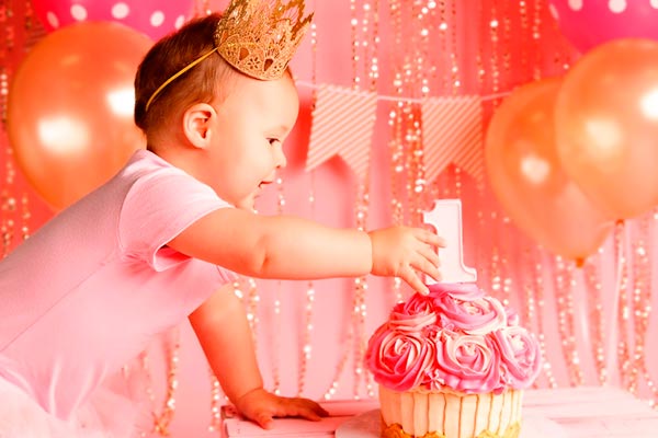 Sesión fotográfica para 1er cumpleaños ¡cake smash en su primer cumple!