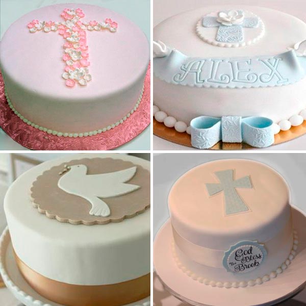 Tipos de pasteles para bautizo - Glorosios pasteles para una fiesta  bautismal