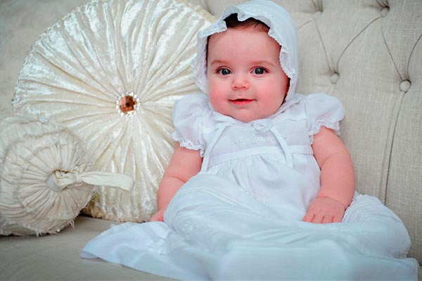 Vestidos blancos para bautizo de niña - Clásicos atuendos para el bautizo  de tu hija